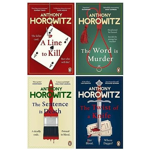 Hawthorne and Horowitz Mysteries Series 4 Books Collection Set (The Word Is Murder) - The Book Bundle