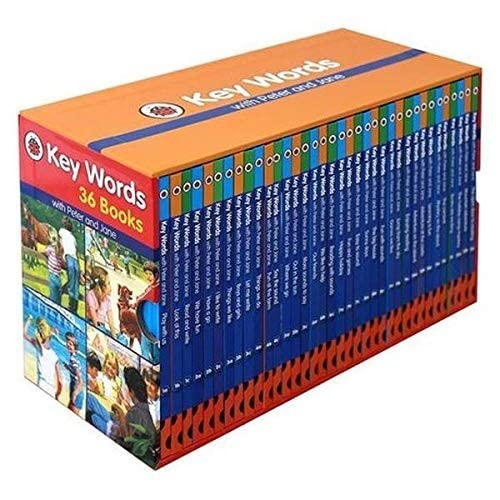 Key Words with Peter and Jane 36 biiks by Ladybird - The Book Bundle