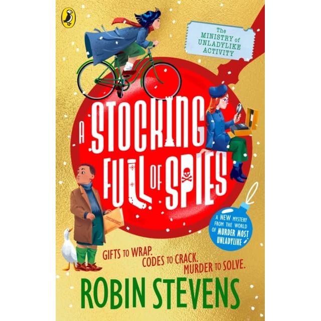 Robin Stevens' The Ministry of Unladylike Activity Series 3 books collection set, Puffin Ltd edition, featuring mystery and adventure stories.