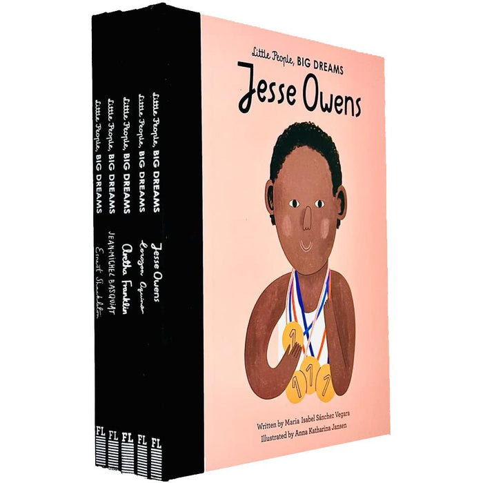 Little People Big Dreams Series 9 Collection Books Set Book 41 To 45 - The Book Bundle