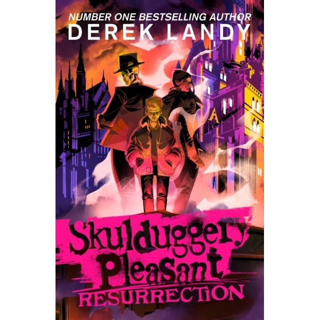 Skulduggery Pleasant Series 10-17 Collection 8 Books Set by Derek Landy (Resurrection, Midnight, Bedlam, Seasons of War, Dead or Alive, Until the End, Mind Full of Murder, A Heart Full of Hatred) - The Book Bundle