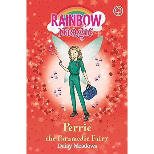 Rainbow Magic Helping Fairies Collection with Martha the Doctor Fairy, four-book set by Daisy Meadows, featuring colorful fairy illustrations.