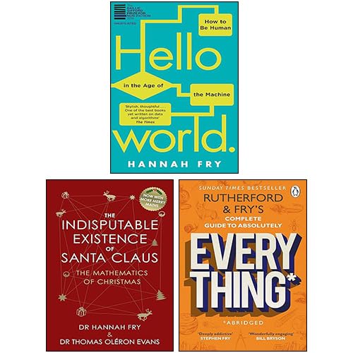 Hannah Fry Collection 3 Books Set (Hello World, Indisputable Existence of Santa) - The Book Bundle