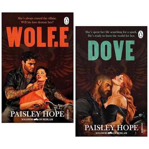 The Soldiers of Bedlam Series by Paisley Hope 2 Books Collection Set (Wolf.E and Dove) - The Book Bundle