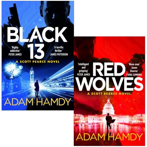 Scott Pearce Series 2 Books Collection Set By Adam Hamdy - Fiction