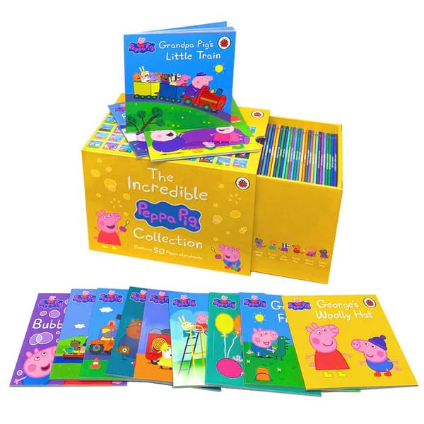 Peppa Pig: The Incredible Collection 50 Books Box Set (50 Storybooks Series 2)