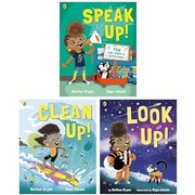 Nathan Bryon 3 Books Collection set (Look Up!, Clean Up!, Speak Up!) - The Book Bundle