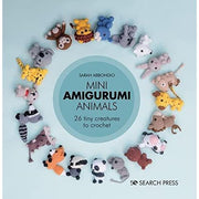 Mini Amigurumi Series Collecrion 3 Books Set by Sarah Abbondio ( Mini Amigurumi Animals, Ocean & Birds) - The Book Bundle