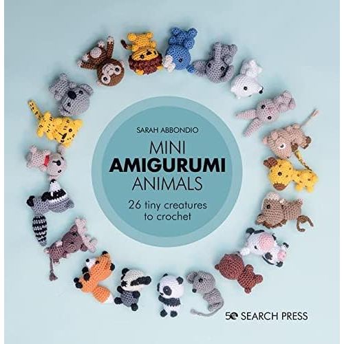 Mini Amigurumi Series Collecrion 3 Books Set by Sarah Abbondio ( Mini Amigurumi Animals, Ocean & Birds) - The Book Bundle