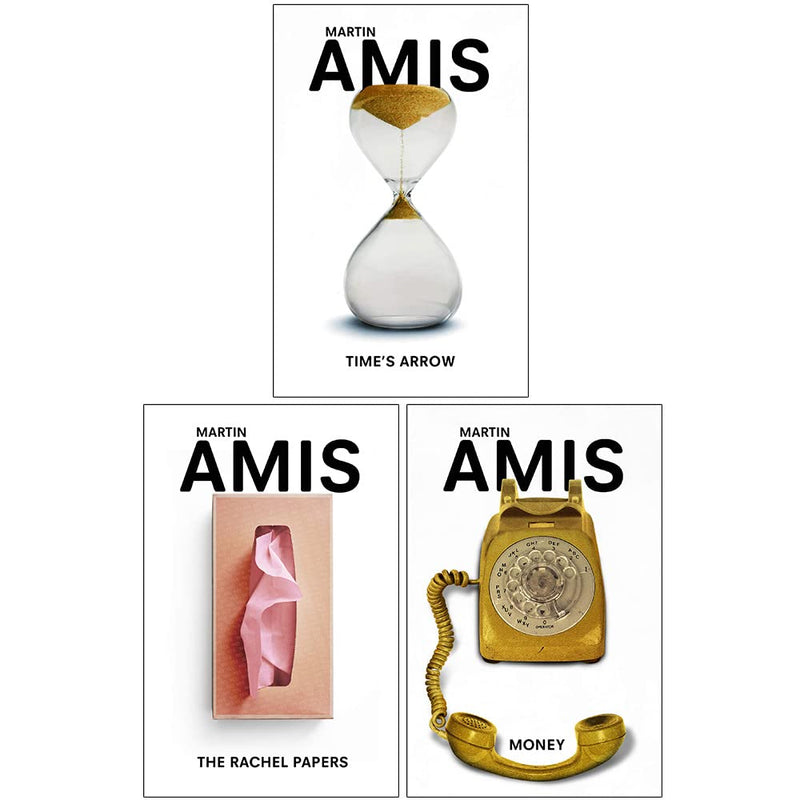 Martin Amis Collection 3 Books Set (Time's Arrow, The Rachel Papers, Money) - The Book Bundle