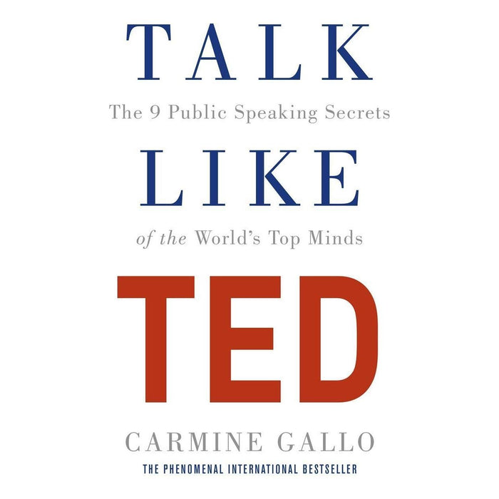How to Talk to Anyone, The Storyteller's Secret, Talk Like TED, TED Talks 4 Books Collection Set - The Book Bundle