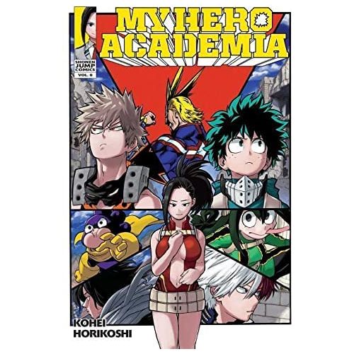 My Hero Academia Volume Vol 3,6,8 By  Kohei Horikoshi 3 Books Collection Set - The Book Bundle