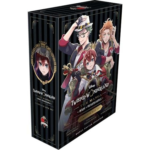 Disney Twisted-Wonderland: The Manga - Book of Heartslabyul Complete Box Set: Includes vols. 1-4 with premium: Volume 1 - The Book Bundle