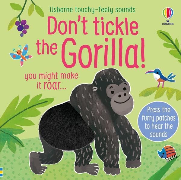 Usborne Don't Tickle Wildlife Collection 5 Books Set Series 2 (Touchy-Feely Sound Books) - The Book Bundle