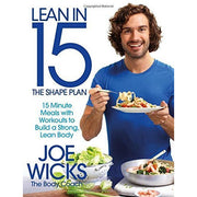 Two books from Louise Parker and Joe Wicks, "Lean for Life" and "The Shape Plan," featuring cover images on a white background.