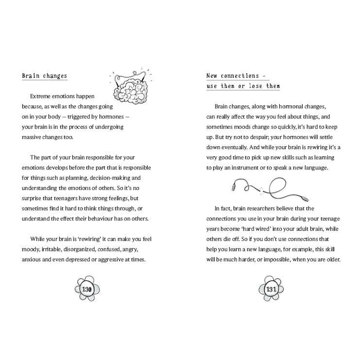 Usborne Growing Up for Girls by Felicity Brooks, paperback non-fiction book about puberty and growing up for ages 9-12.