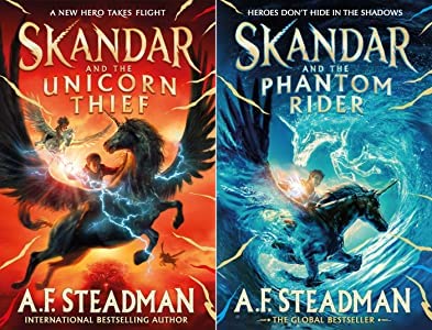 Skandar Series Two Books Collection Set by A.F. Steadman - Fiction - Mixed Format