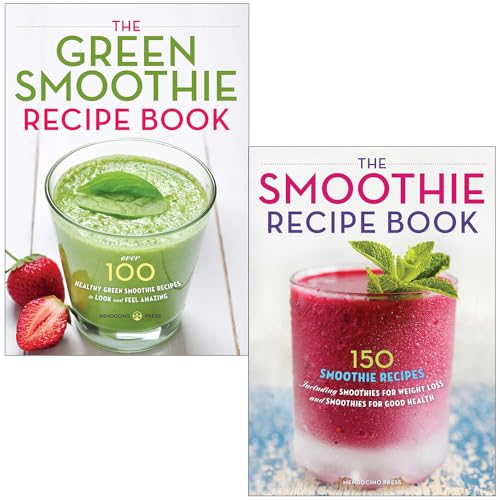 The Green Smoothie Recipe Book and The Smoothie Recipe Book By Mendocino Press 2 Books Collection Set - The Book Bundle