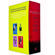 Four Agatha Christie Miss Marple mystery books from the Harper Collins collection, featuring the complete series 11-14.