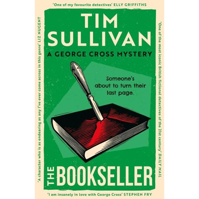 Set of seven mystery books from The George Cross Mysteries Series by Tim Sullivan, published by Head of Zeus Ltd.