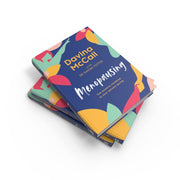 High-quality image of Davina McCall's book "Menopausing," a British Book Awards 2023 Book of the Year and Sunday Times bestseller.