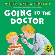 Set of eight Biff, Chip & Kipper books from Roderick Hunt's Oxford University Press collection for early reading.