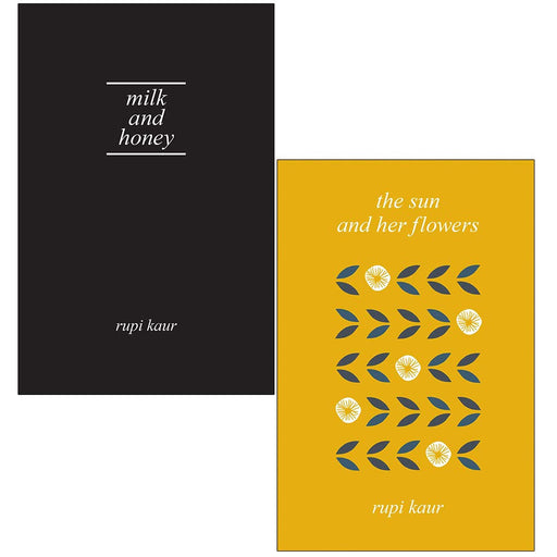 Milk and Honey & The Sun and Her Flowers 2 Books Collection Set by Rupi Kaur - The Book Bundle