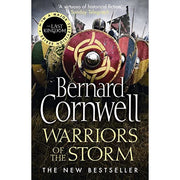 Six paperback books from Bernard Cornwell's Saxon Tales collection, featuring historical fiction by HarperCollins.