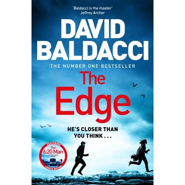 Travis Devine Series 3 Books Collection Set by David Baldacci (The 6:20 Man, The Edge & To Die For) - The Book Bundle