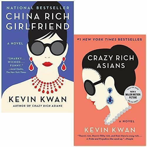 Crazy Rich Asians and China Rich Girlfriend 2 Books Collection Set By Kevin Kwan - The Book Bundle