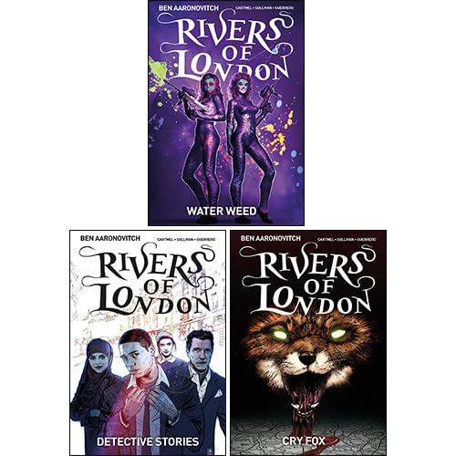 Rivers Of London Series (4-6) Collection 3 Books Set By Ben Aaronovitch(Detective Stories, Cry Fox, Water Weed) - The Book Bundle