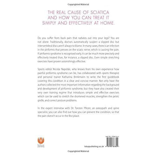 Sciatica and Piriformis Syndrome: Simple and Effective Exercises for Buttock, Leg by Katharina Brinkmann - The Book Bundle