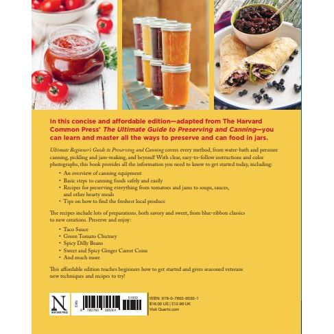Ultimate Beginner's Guide to Preserving & Canning : Simple and Efficient Methods for Preserving, Pickling and Making Jams with a Variety of Vegetables, Fruits and Meats - The Book Bundle