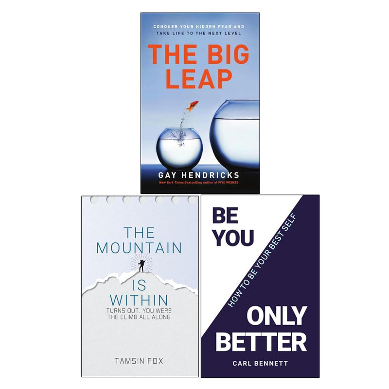 The Big Leap, The Mountain Is Within, Be You Only Better 3-Book Set By Gay Hendricks - Non Fiction - Paperback