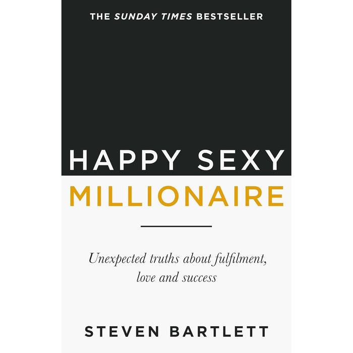 Steven Bartlett 2 Books Collection Set (Happy Sexy Millionaire & The Diary of a CEO)