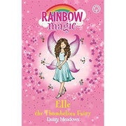 Rainbow Magic Series fairy storybook set by Daisy Meadows featuring four colorful storybooks for children.