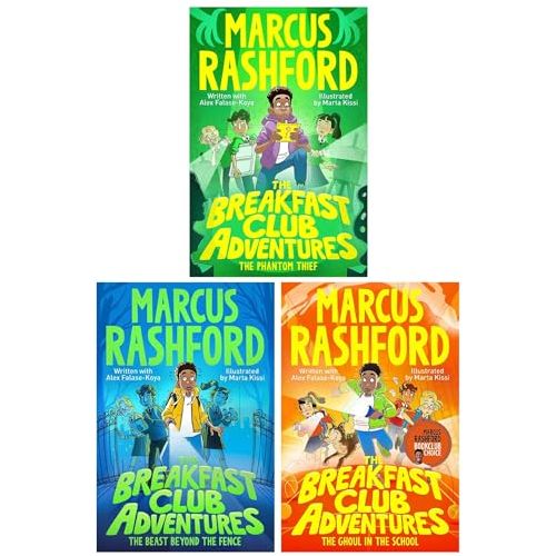 The Breakfast Club Adventures Series 3 Books Collection Set (The Beast Beyond the Fence, The Ghoul in the School and The Phantom Thief) - The Book Bundle