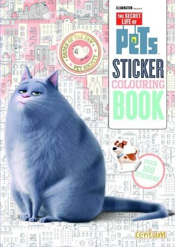 Secret Life Of Pets Sticker Scenes & Sticker Colouring Book 4 Books Collection Set By Centum Books - Fiction - Paperback