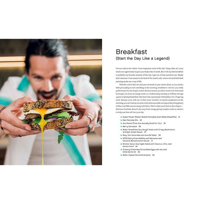 Eat Like a Legend: Delicious, Super Easy Recipes to Perform at Your Peak by Dan Churchill - The Book Bundle