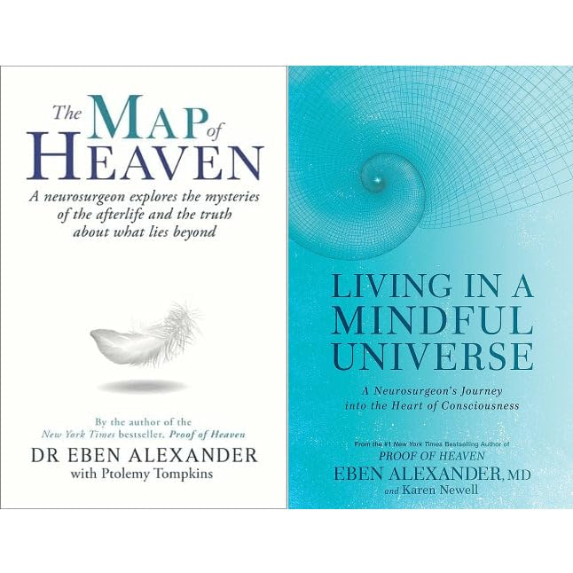 Living in a Mindful Universe and The Map of Heaven 2 Books Collection Set by Dr Eben Alexander - The Book Bundle