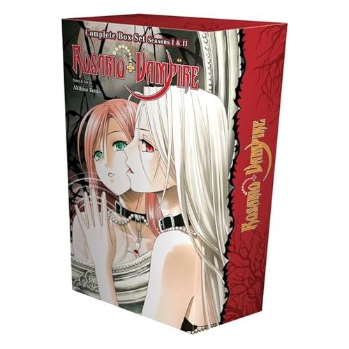 Rosario+Vampire Complete Box Set: Volumes 1-10 and Season II Volumes 1-14 with Premium - The Book Bundle