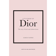 Collection of two books: Paris Through a Fashion Eye by Megan Hess and Little Book of Dior by Karen Homer featuring stylish fashion illustrations.