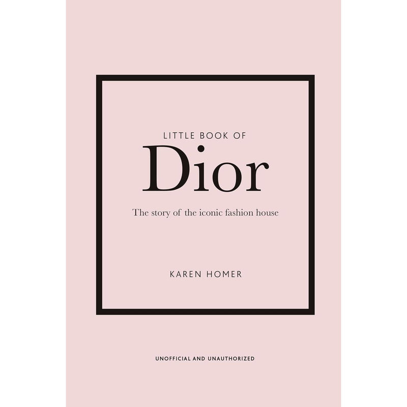 Collection of two books: Paris Through a Fashion Eye by Megan Hess and Little Book of Dior by Karen Homer featuring stylish fashion illustrations.
