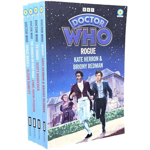 Doctor Who: Target Collection Fifteenth Doctor 4 Books Set (The Church on Ruby Road, 73 Yard, Rogue and Space Babies) - The Book Bundle