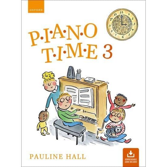 Piano Time Series 1-3 Books Collection Set By Pauline Hall - The Book Bundle