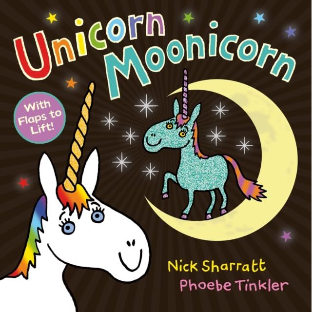 Kids picture book collection with 10 illustrated paperback story books including Christmas, unicorn, funny, and adventure themes.