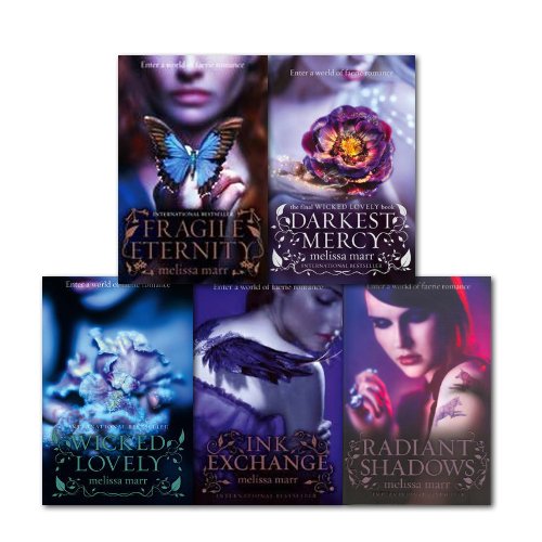 Melissa Marr Collection 5 Books Set, (Fragile Eternity, Radiant Shadows, Ink Exchange, Darkest Mercy and Wicked Lovely) - The Book Bundle