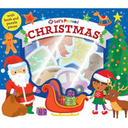 Let's Pretend 3 Books Collection Set By Roger Priddy (Christmas, Dino Explorer & Nature Explorer) - The Book Bundle