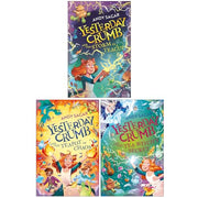 Set of three Yesterday Crumb series books by Andy Sagar, children's fiction paperbacks featuring whimsical adventures and charming illustrations.