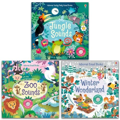 Usborne Sound Books 3 Books Collection Set by Usborne - Non Fiction - Board Book